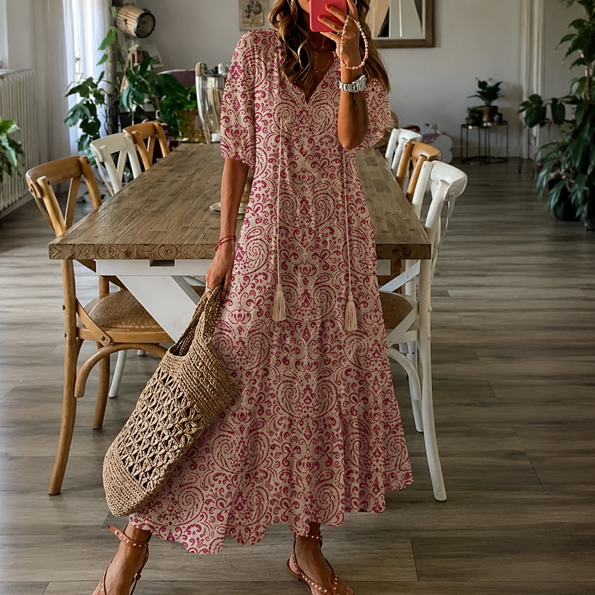 Claidel - Vestido Bohemio de Ensueño