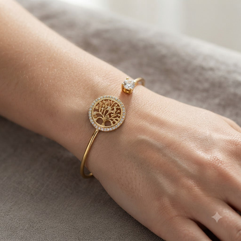 Aeriel – Pulsera ajustable con árbol de la vida