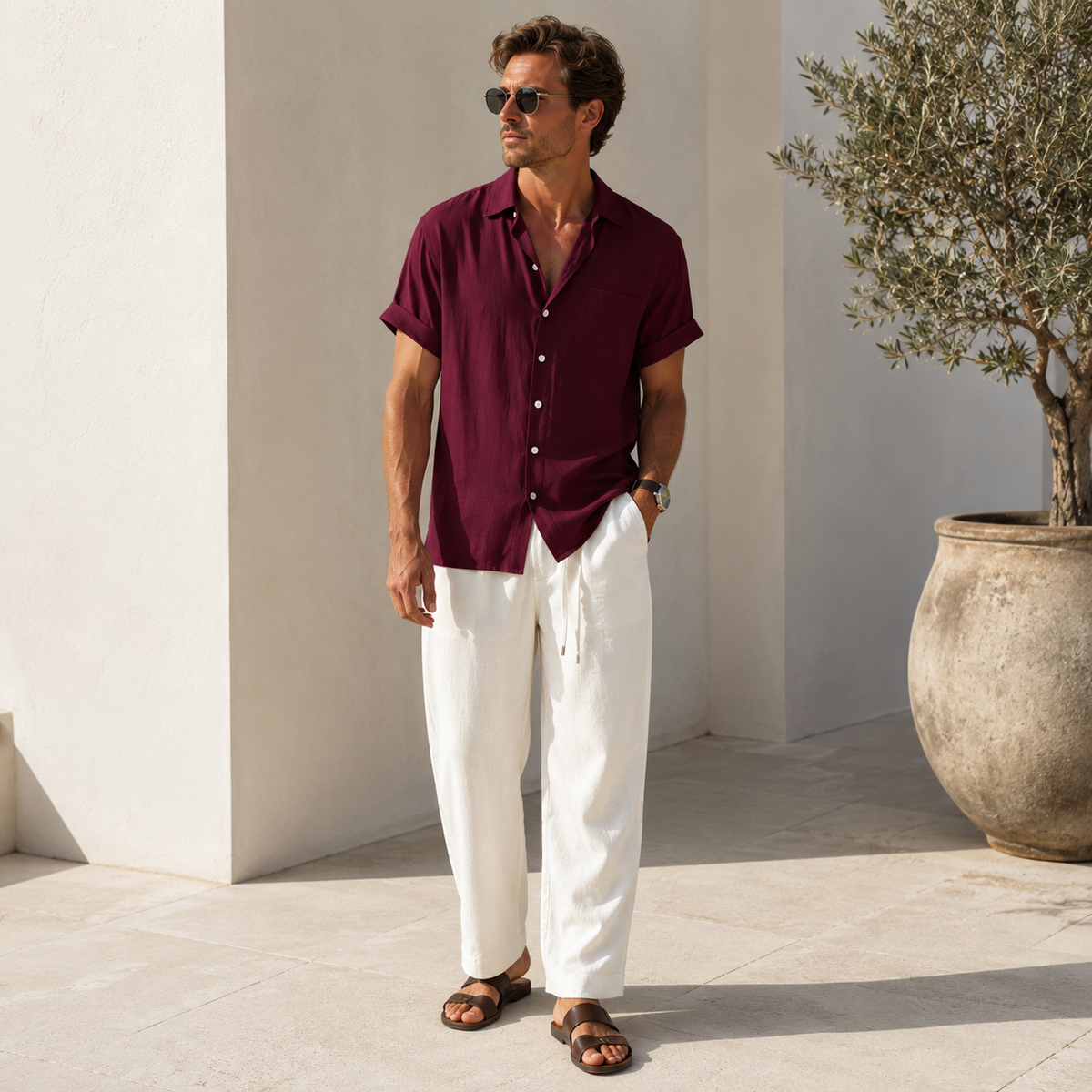 Phillip - Conjunto veraniego informal para hombre