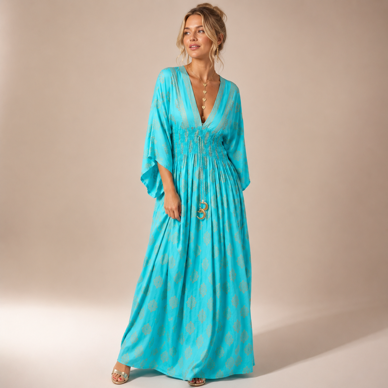 Leonie - Vestido Maxi Suelto Estiloso