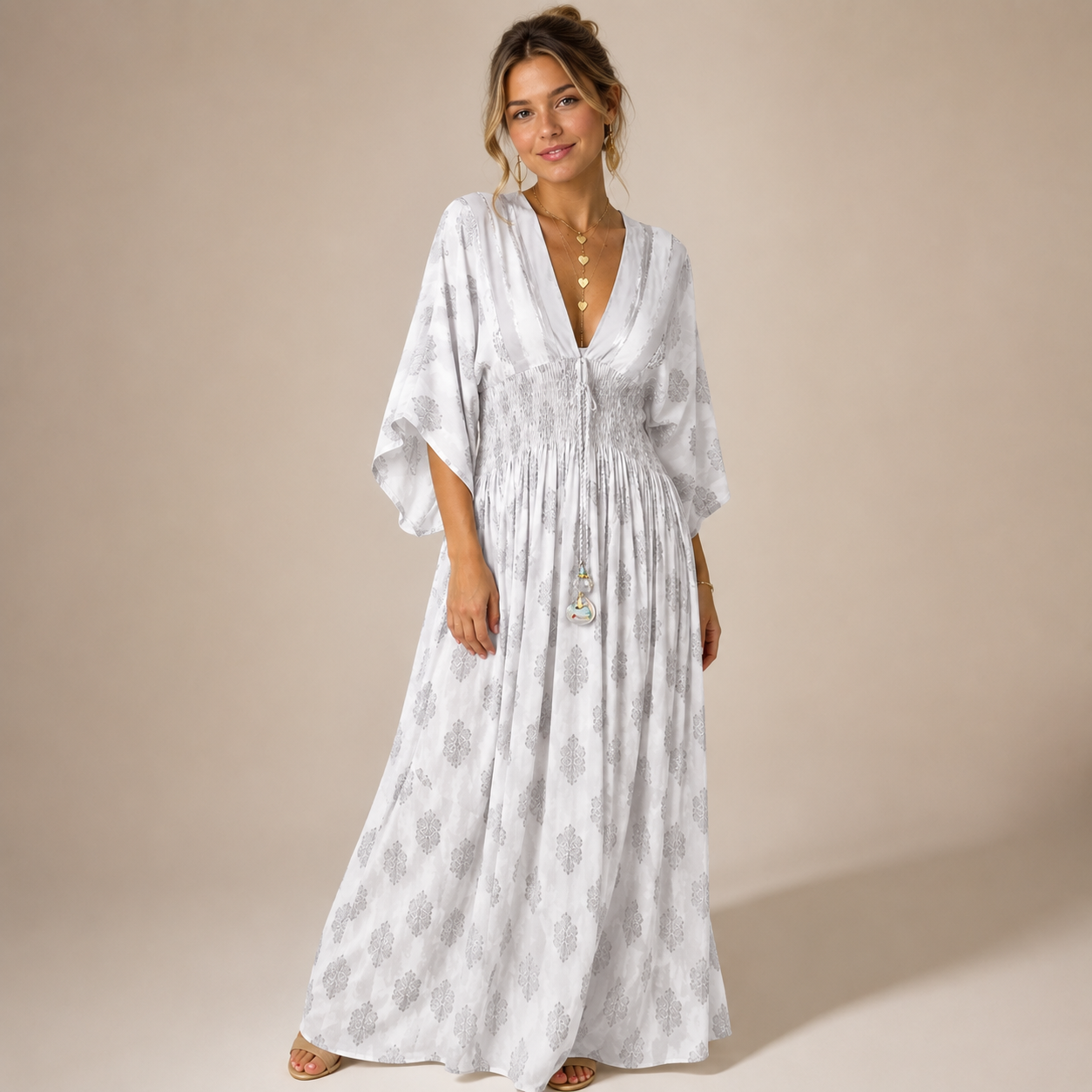 Leonie - Vestido Maxi Suelto Estiloso