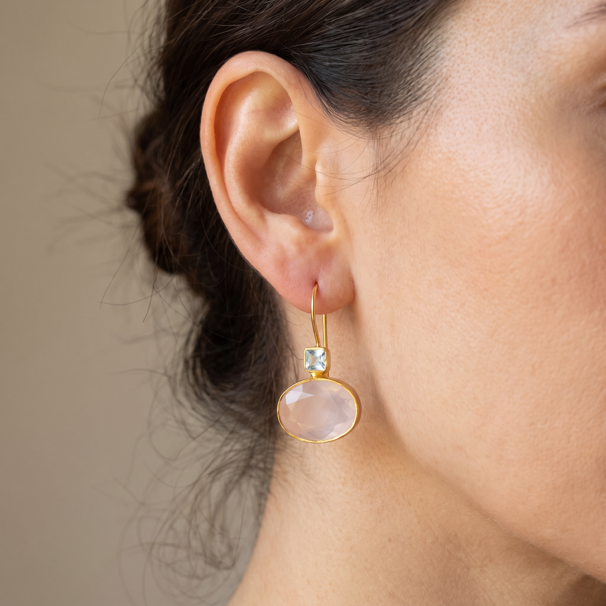 Esmeralda – Pendientes vintage con cristales verdes
