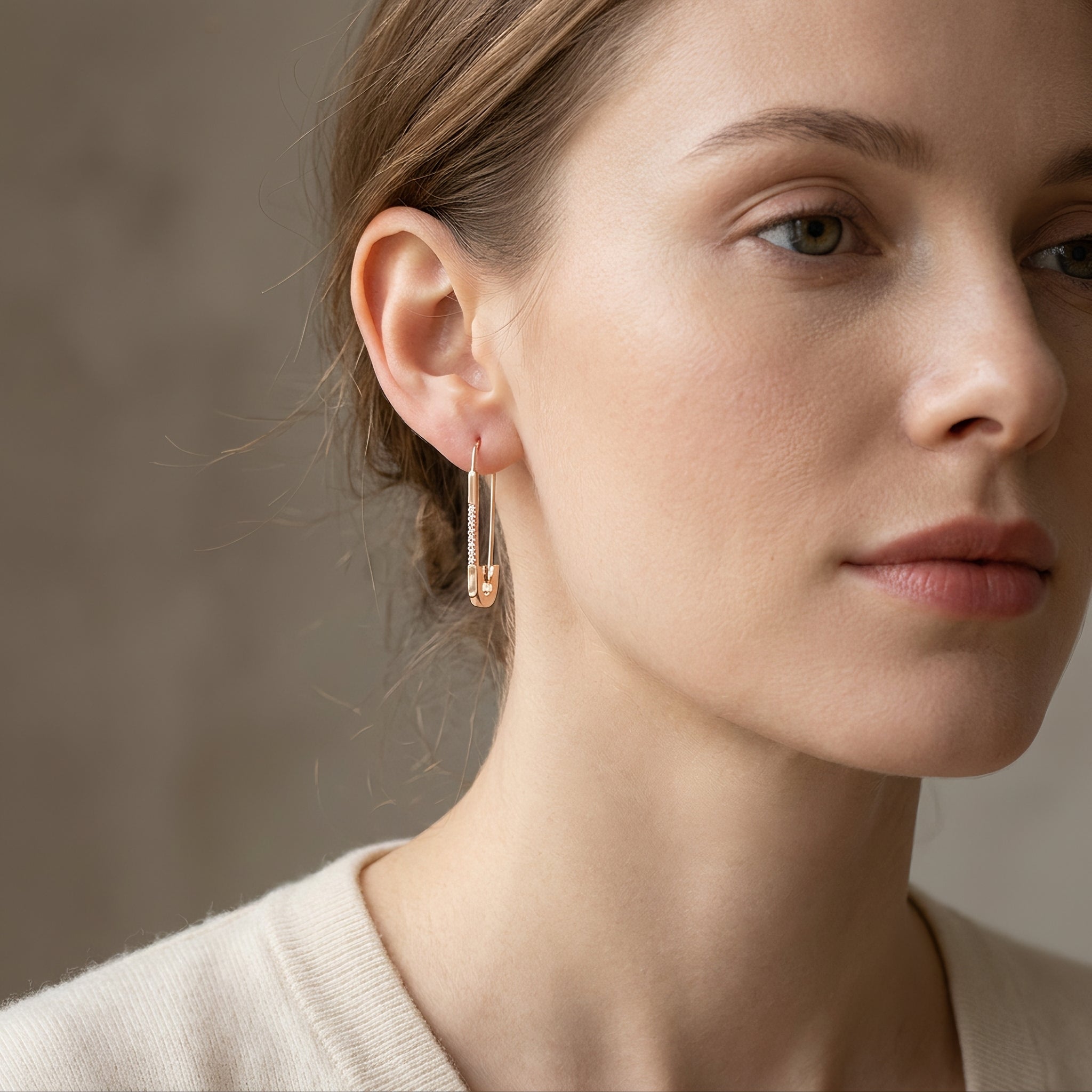 Maika – Pendientes de seguridad elegantes