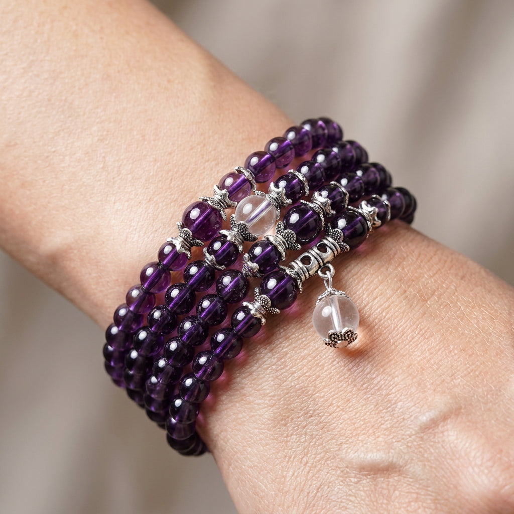 Mia – Pulsera y collar espiritual de amatista