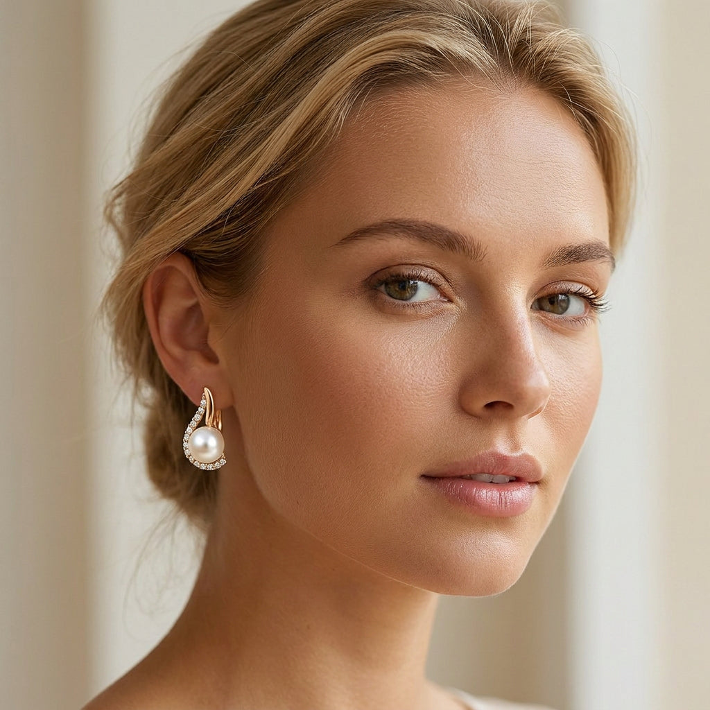 Bea – Pendientes de perla