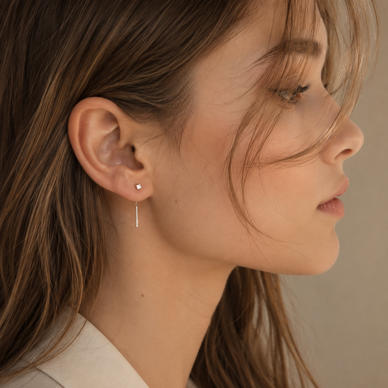Kaelen – Pendientes de cubo y elegantes borlas