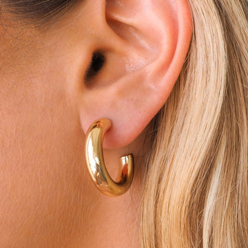 Mayra - Aros de Oro Gruesos