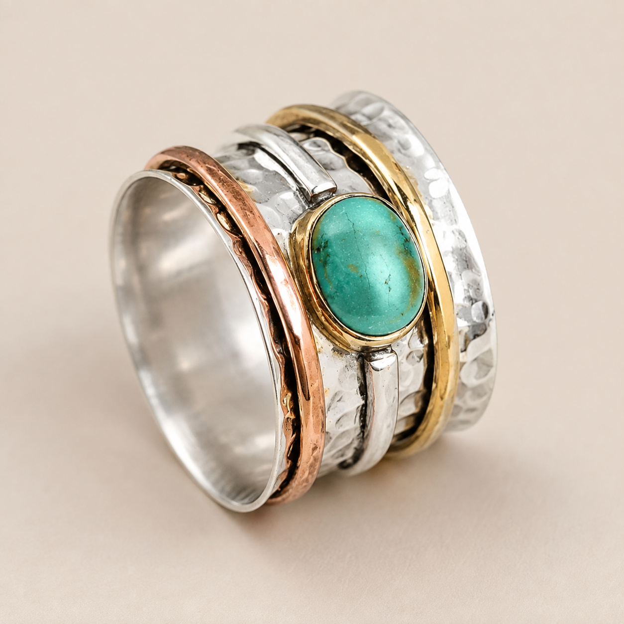 Maloi – Anillo Vintage en Turquesa