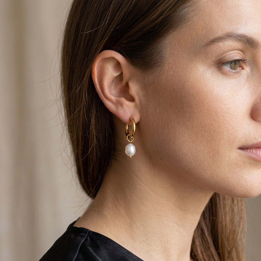 Ada – Pendientes de perla elegantes