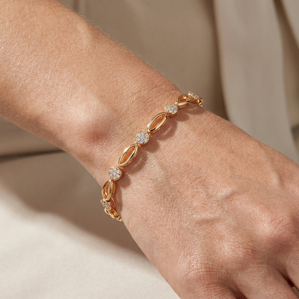 Maelis – Pulsera de eslabones alargados