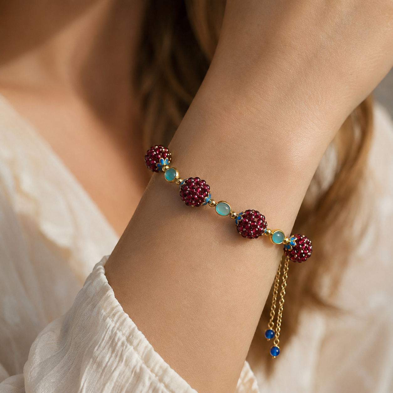 Ciara – Pulsera de piedras naturales