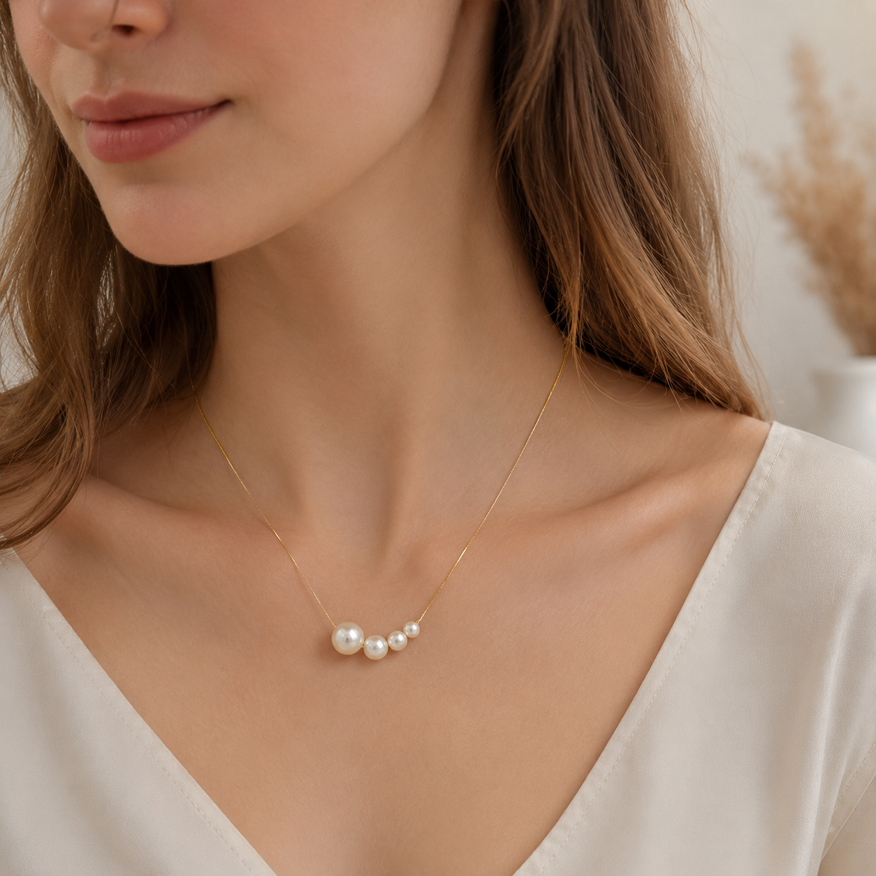 Dashiell – Collar de perlas finas