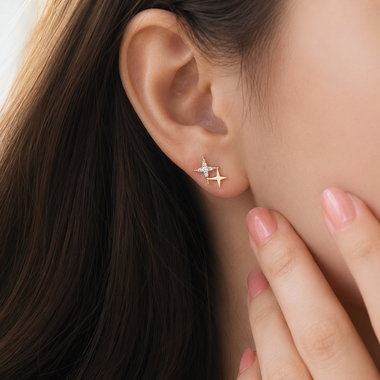 Astrid – Pendientes Estrellas Brillantes