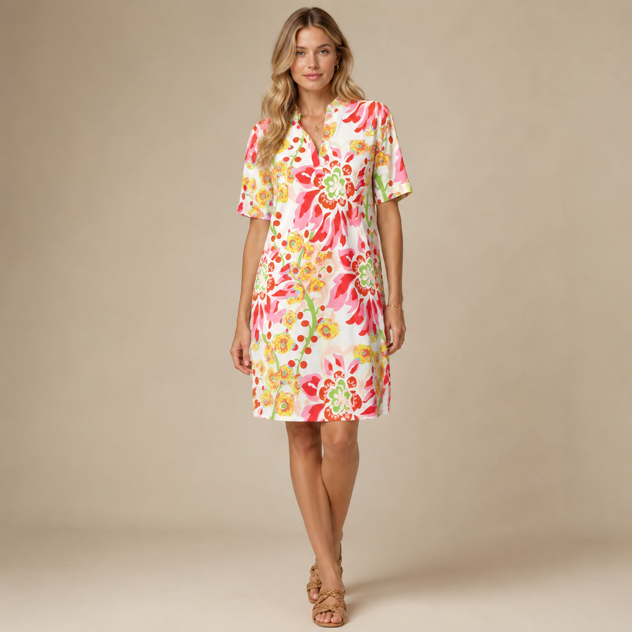 Pauline - Vestido Estampado con Flores