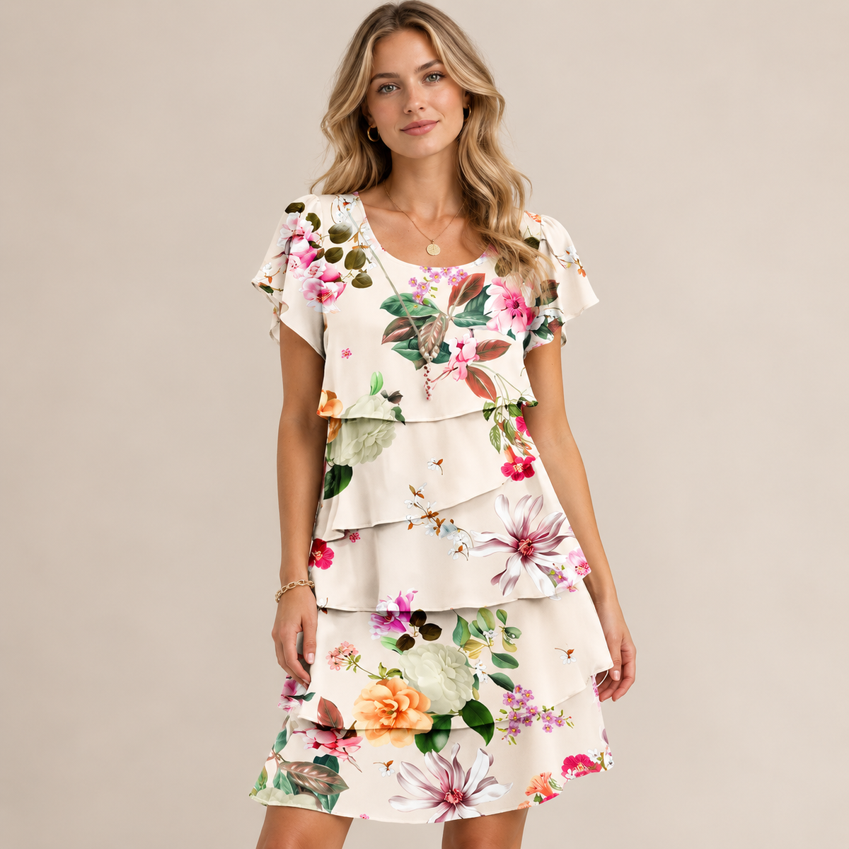 Mia- Vestido de verano floral para mujer