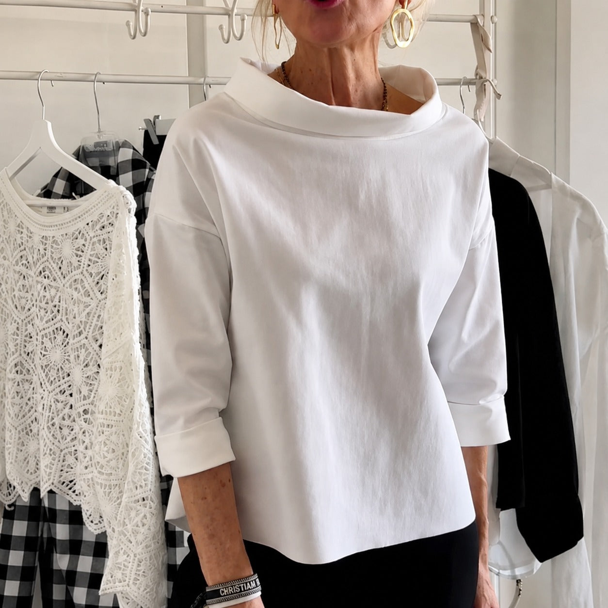 Sofia - Top elegante y holgado para mujeres