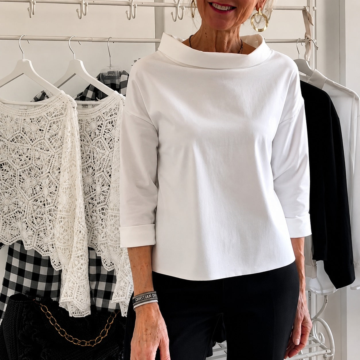 Sofia - Top elegante y holgado para mujeres