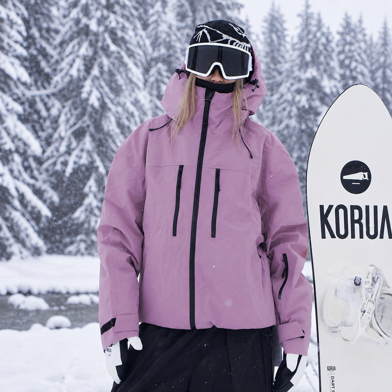 Morgan - Chaqueta de esquí elegante para mujer