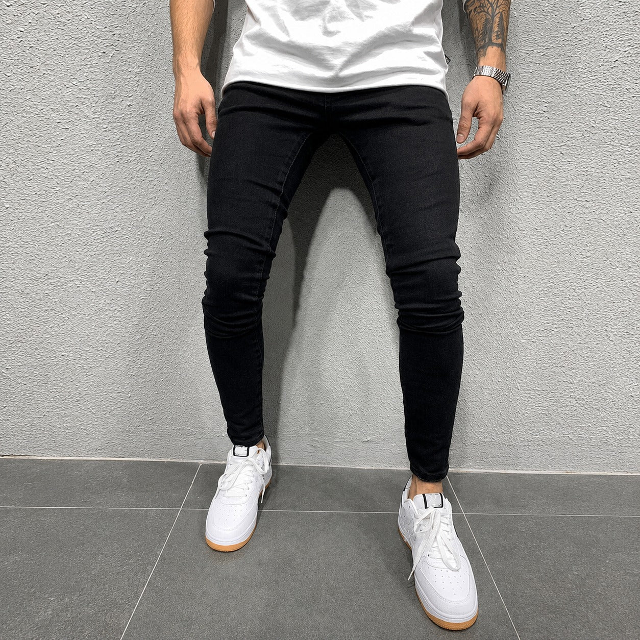 Keelan - Jeans Ajustados de Corte Moderno