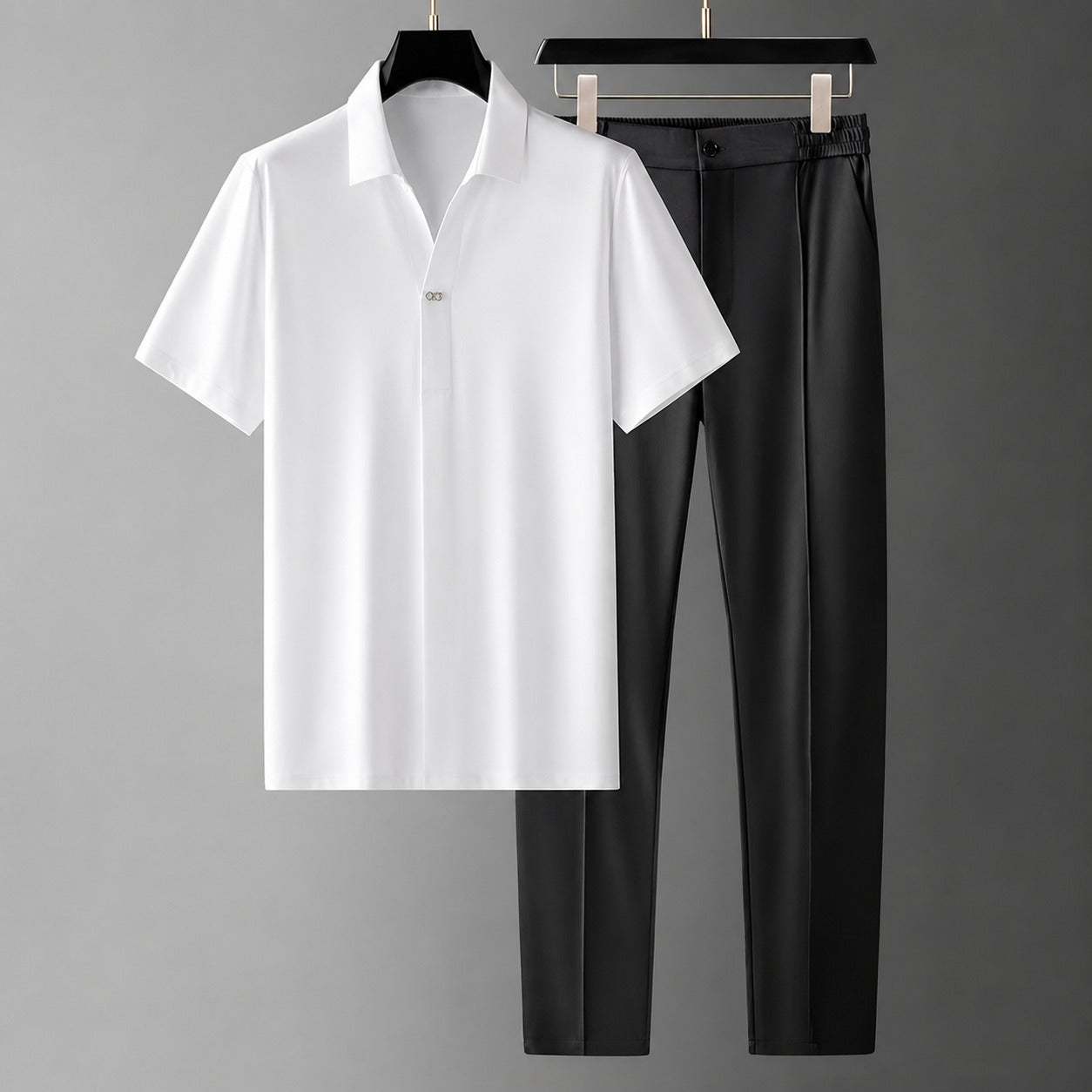 Randall - Conjunto de Polo y Pantalón Casual