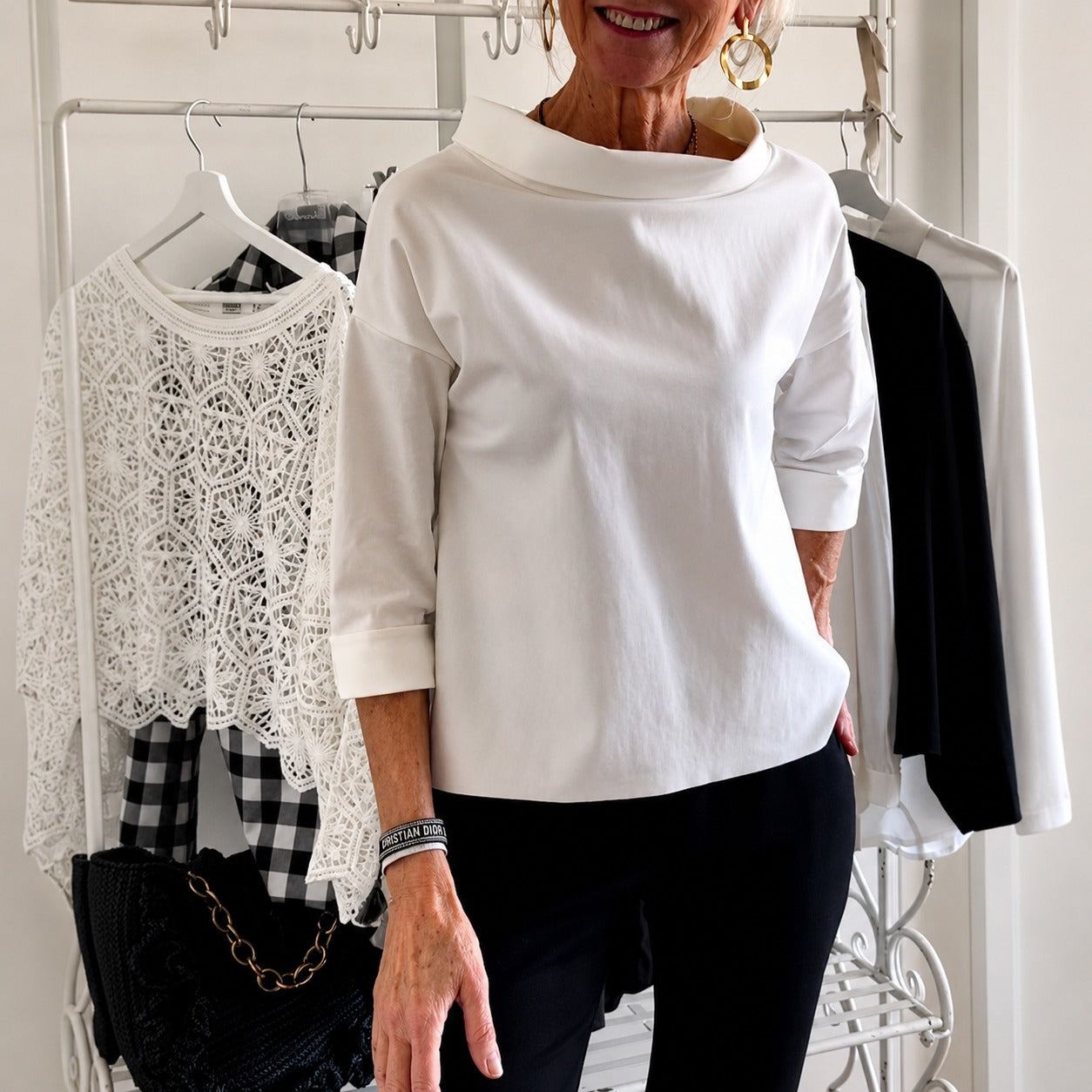 Sofia - Top elegante y holgado para mujeres