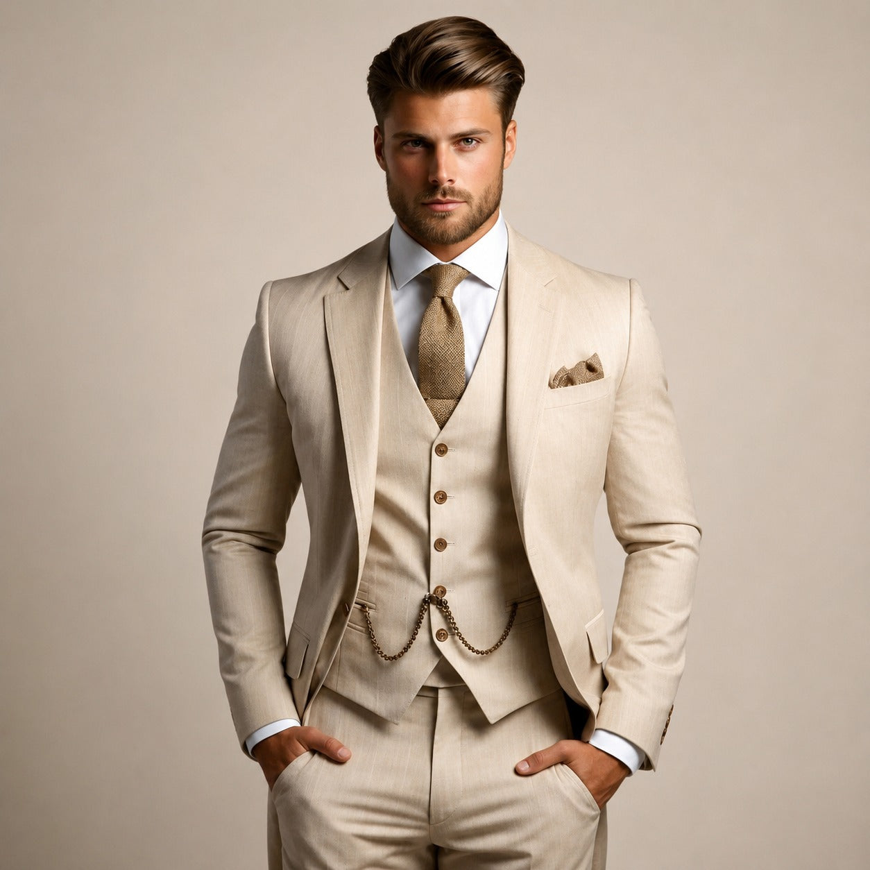 Godfrey - Traje Formal de Tres Piezas