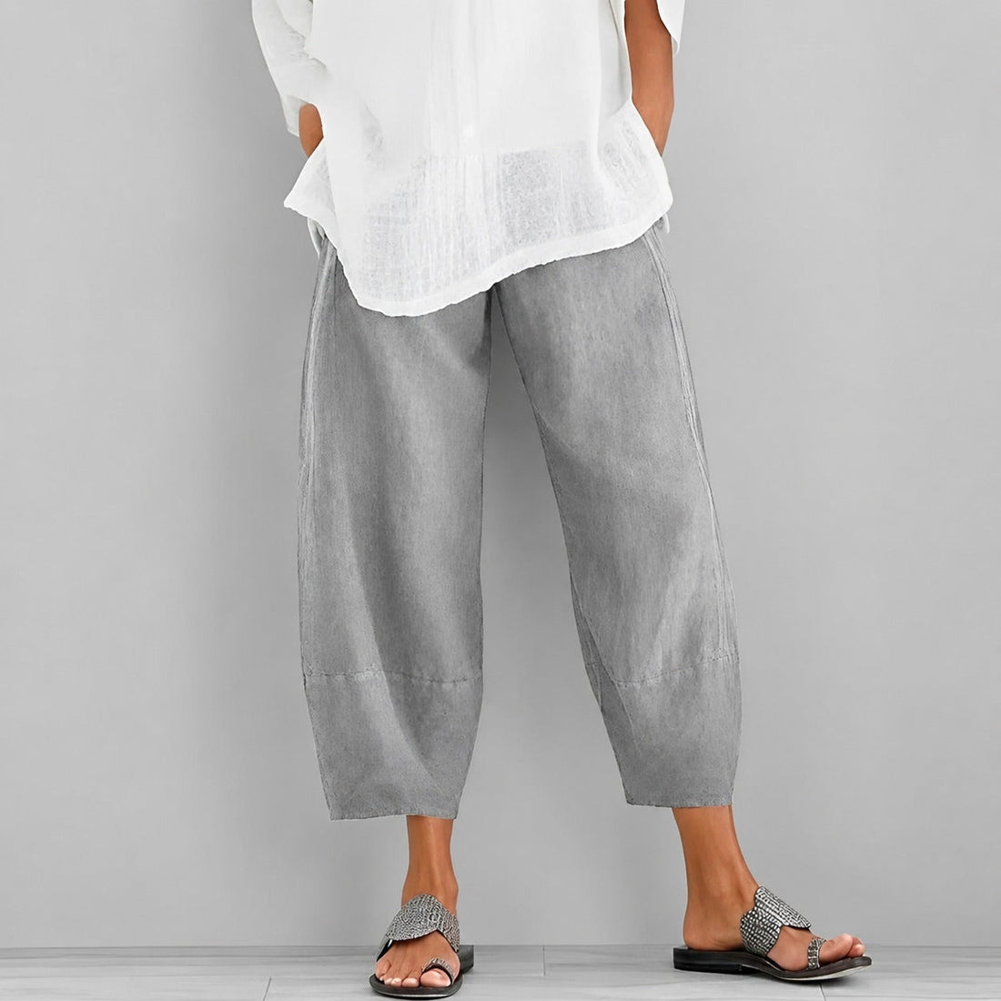 Alethea - Pantalón de verano casual y holgado