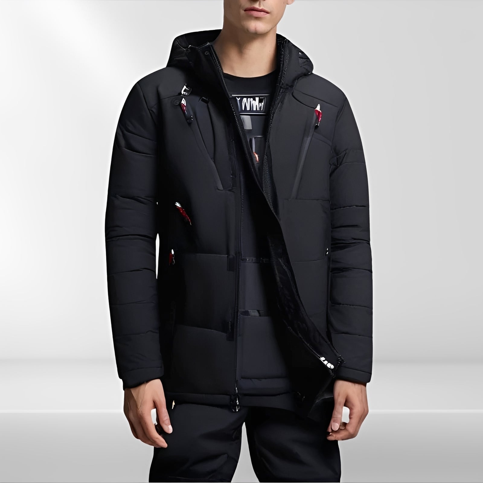 Cameron - Traje de esquí cálido para hombre