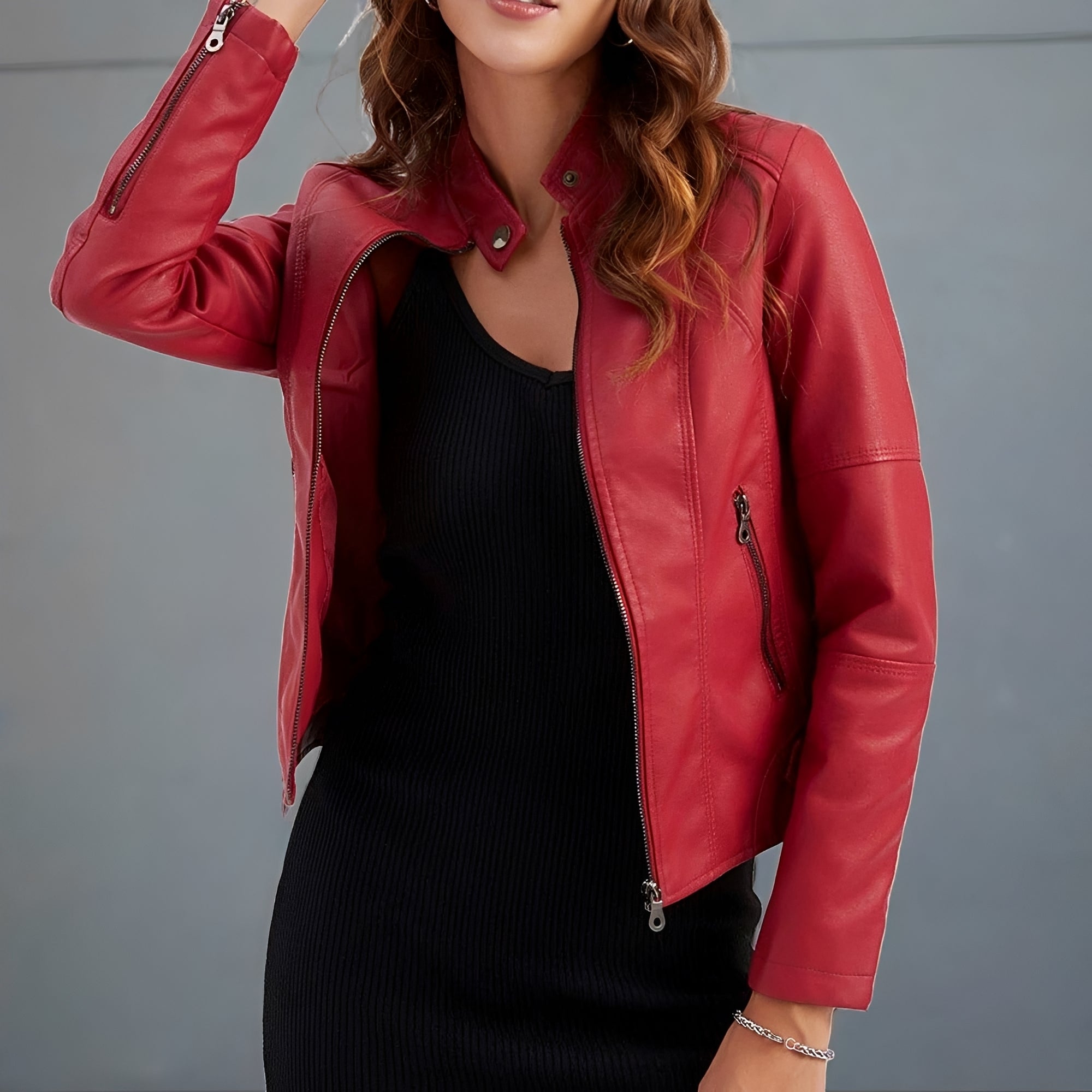 Everly - Chaqueta Elegante con Cremallera