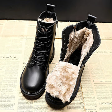 Adelpha - Botas negras de invierno para días fríos