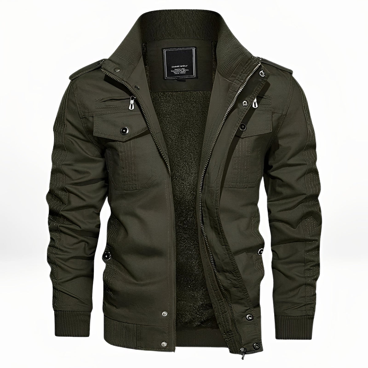 Jaxon - Chaqueta de invierno cómoda con bolsillos