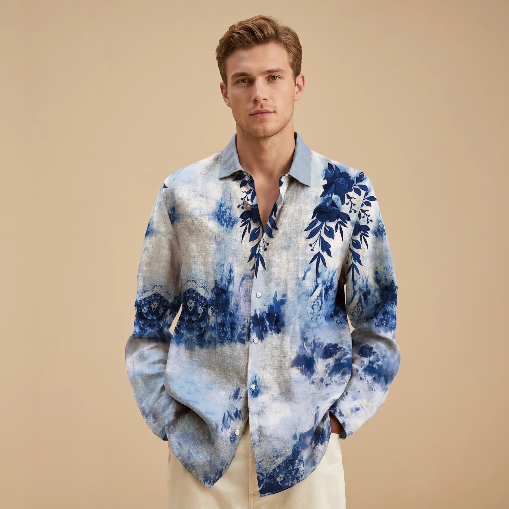Devon - Camisa Holgada y Colorida