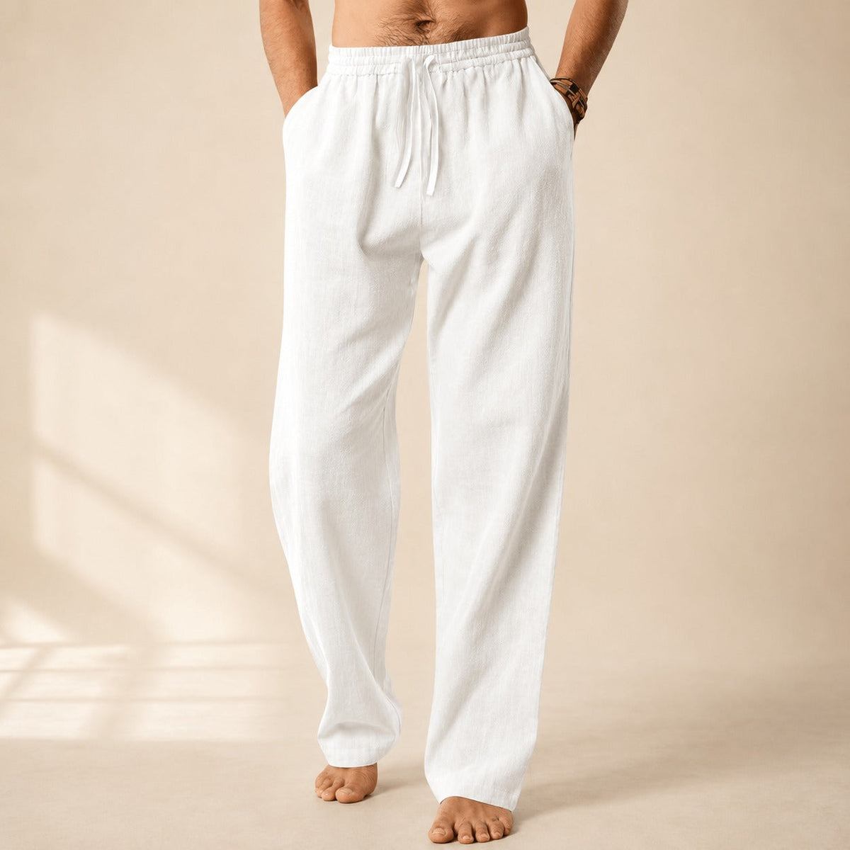 Clark - Pantalones Rectos Relajados