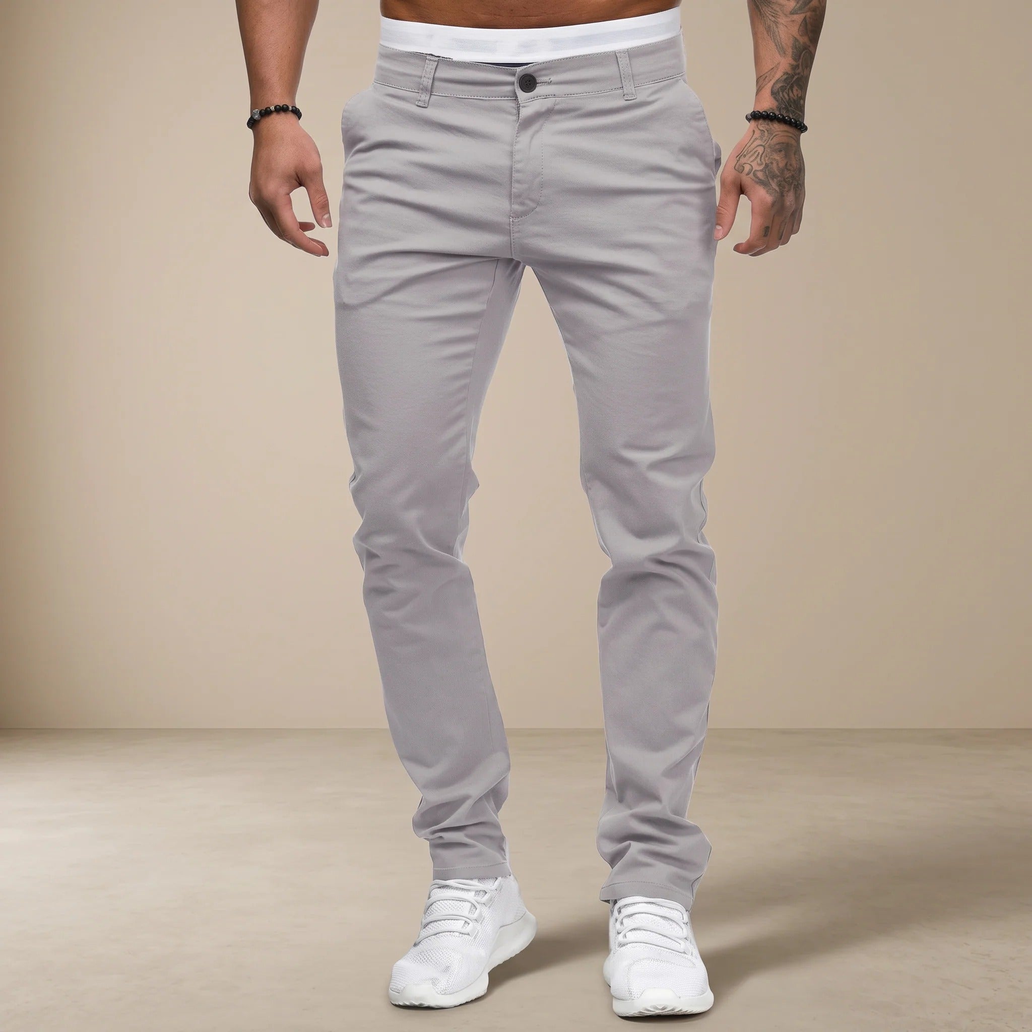 Arjan - Pantalones Casuales Ajustados