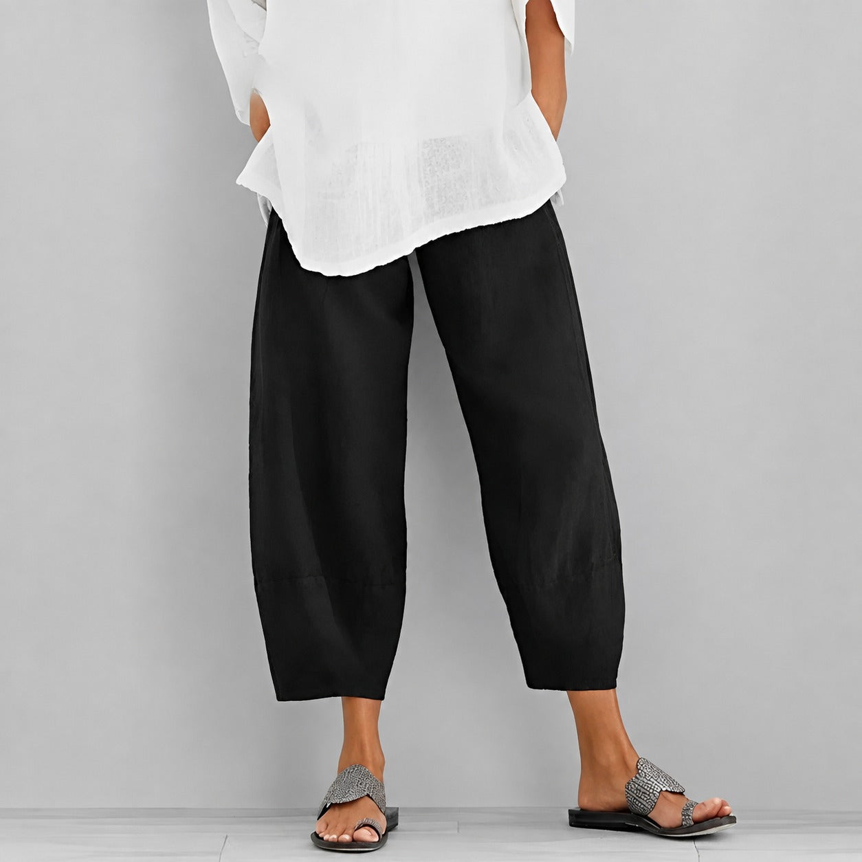 Alethea - Pantalón de verano casual y holgado