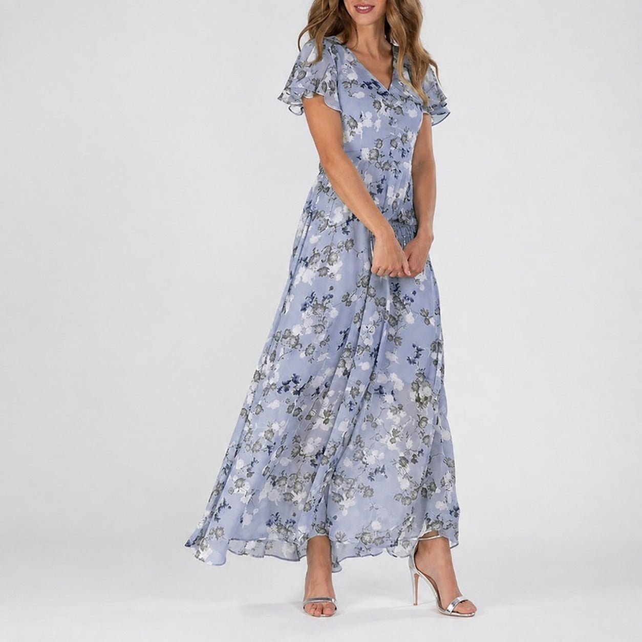 Lea - Un vestido midi con estampado floral para cualquier ocasión