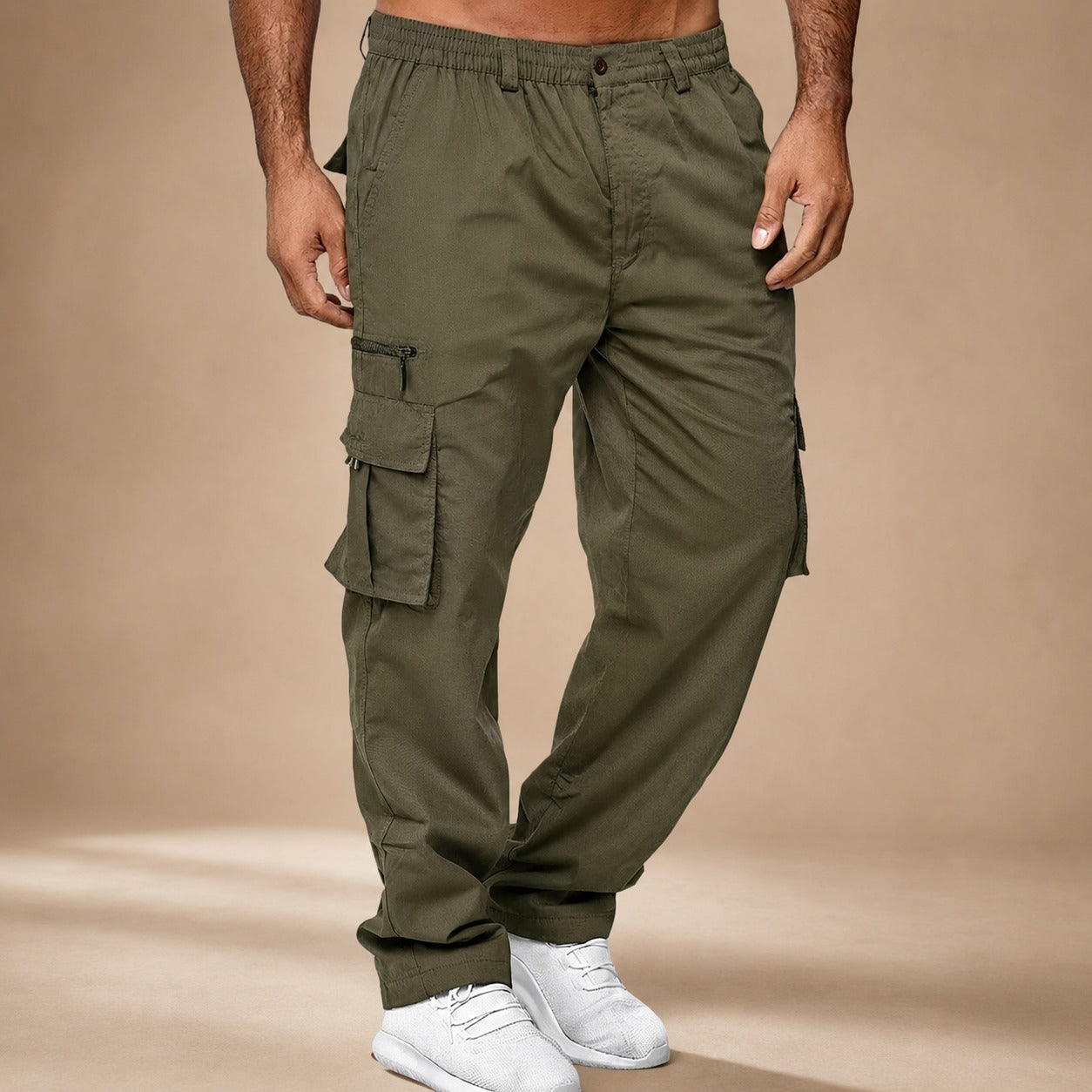 Brody - Pantalones Cargo Sueltos Casuales