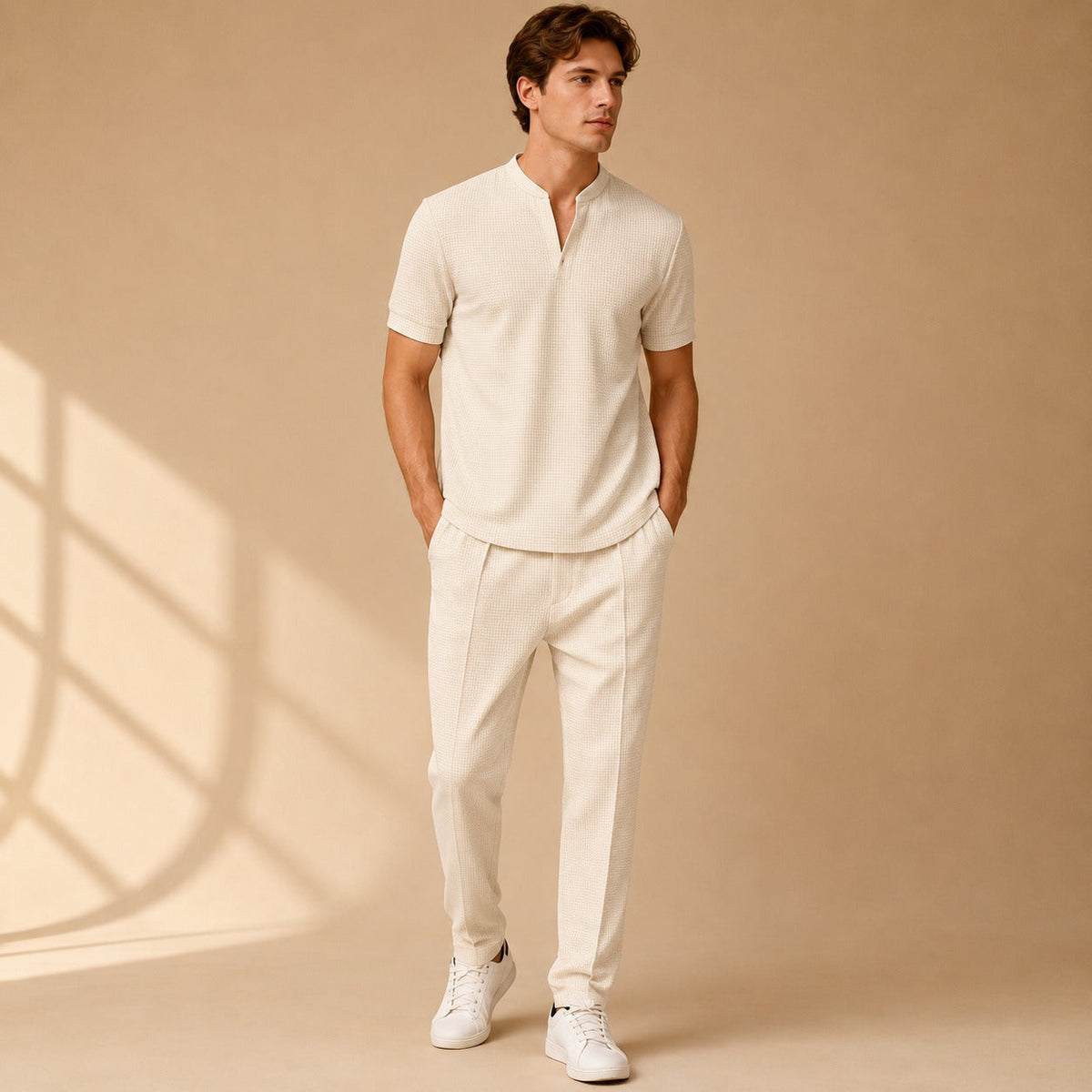 Howard - Conjunto Minimalista de Waffle de 2 Piezas