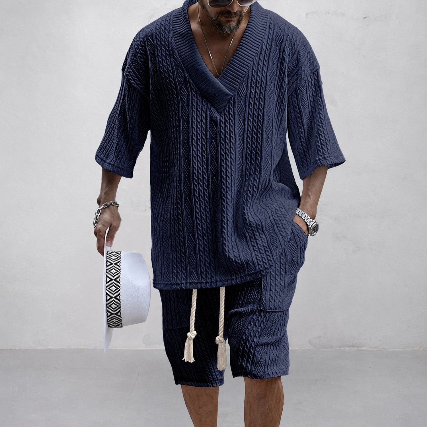 Norman - Conjunto de Camisa Holgada y Ligera