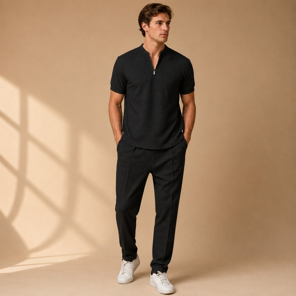 Howard - Conjunto Minimalista de Waffle de 2 Piezas