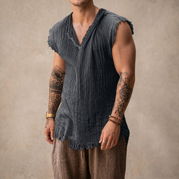 Brodie - Top Sin Mangas de Ajuste Suelto y Elegante