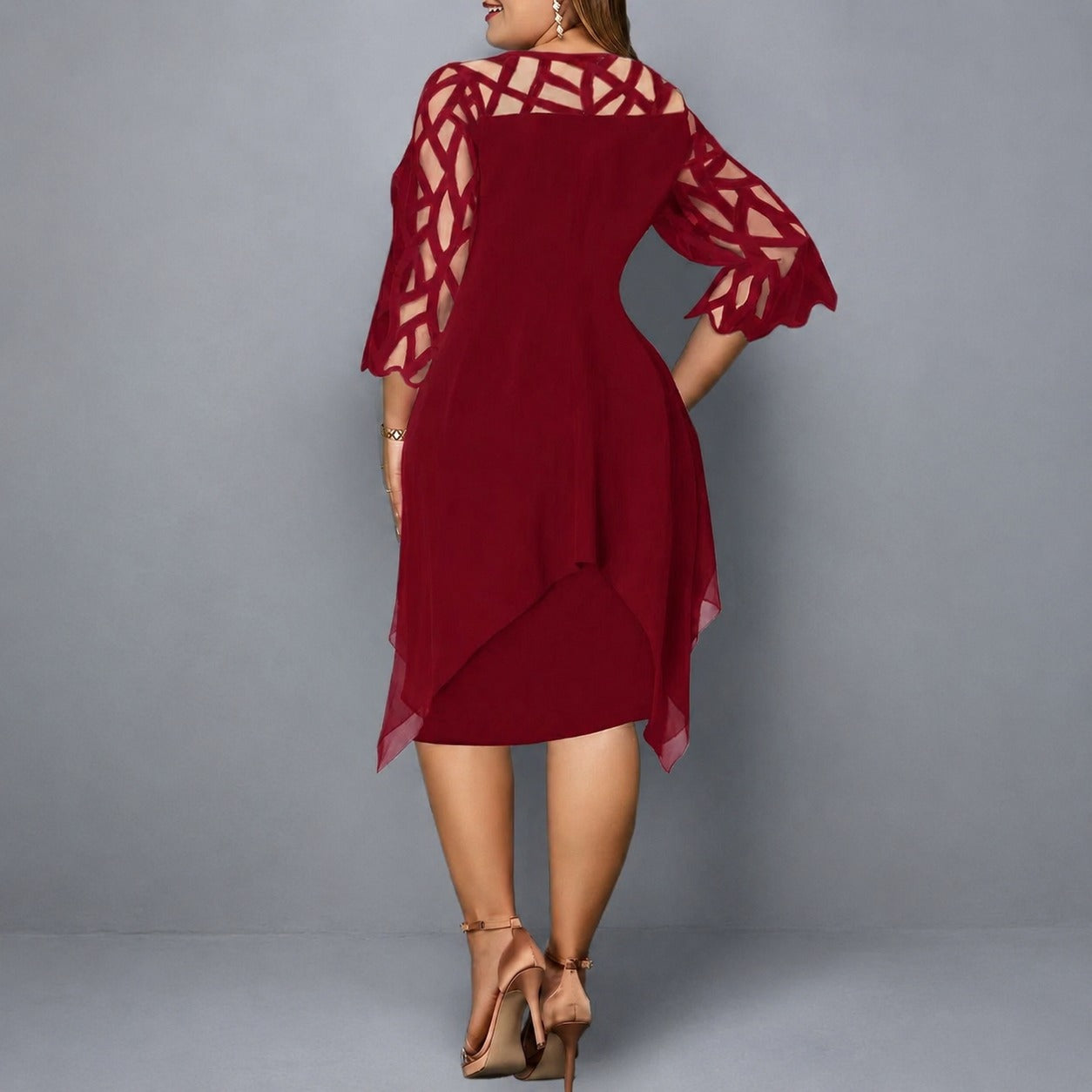 Annika - Vestido elegante con ajuste femenino
