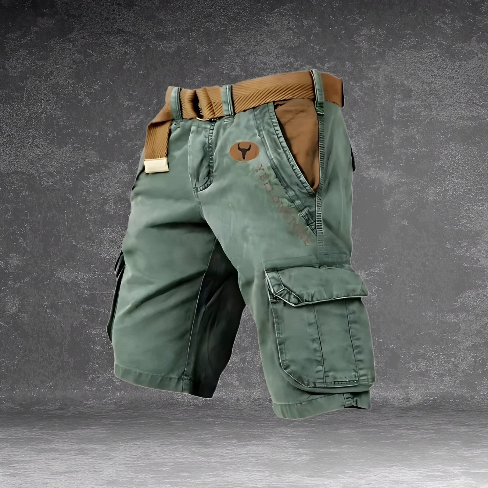 Cole - Shorts cargo casuales para hombres, perfectos para aventuras
