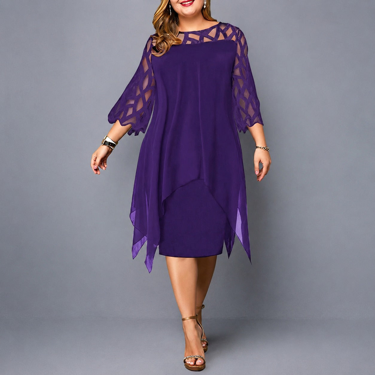 Annika - Vestido elegante con ajuste femenino