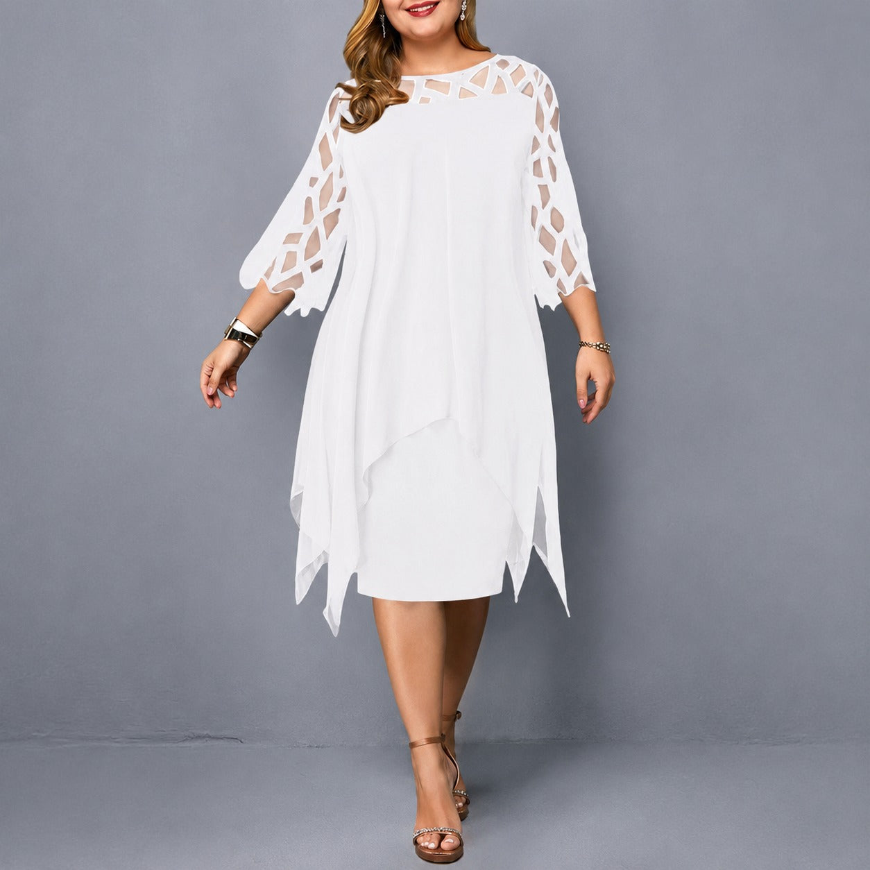 Annika - Vestido elegante con ajuste femenino