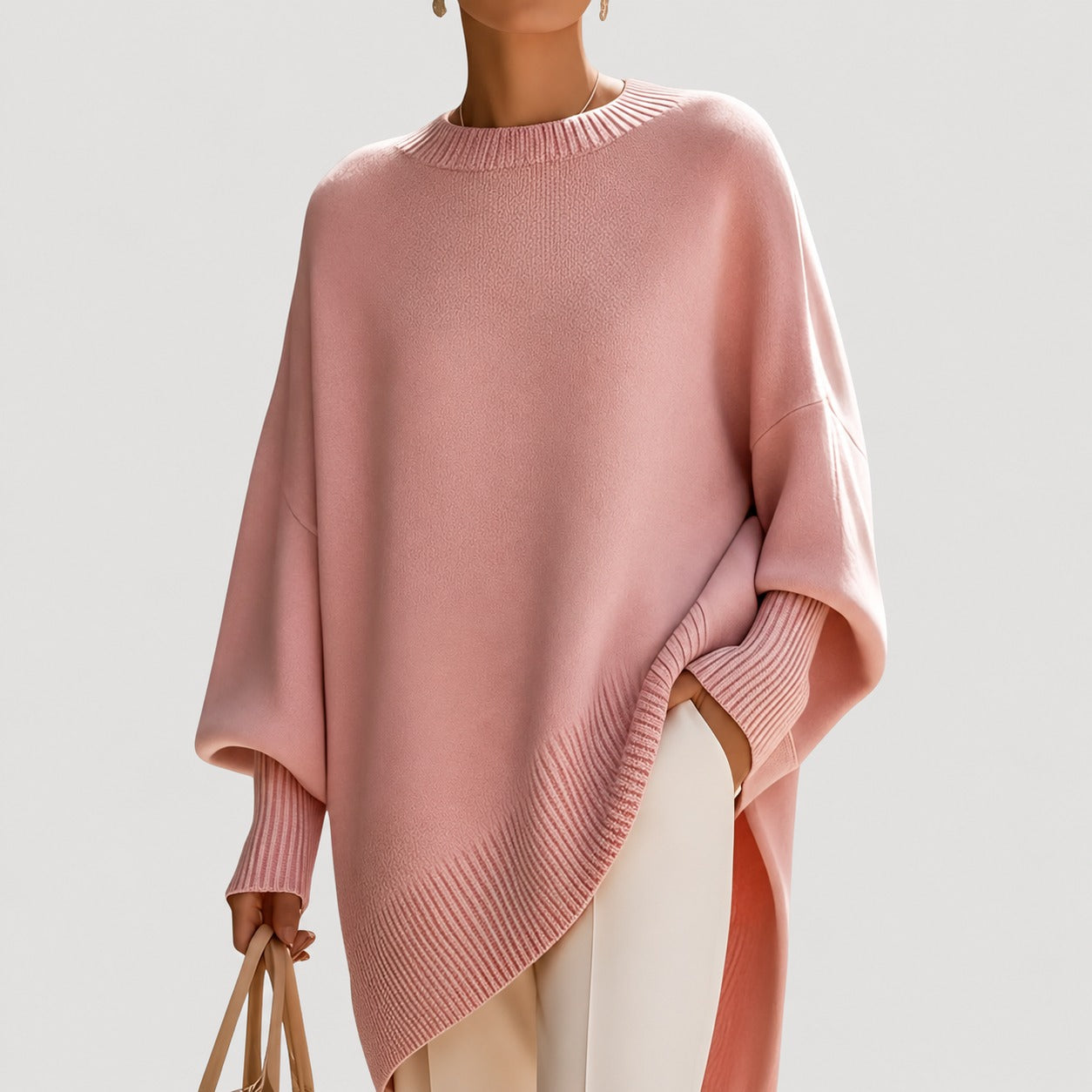 Pamella - Suéter oversize de moda para mujeres