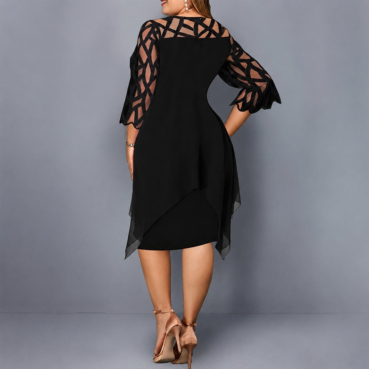 Annika - Vestido elegante con ajuste femenino