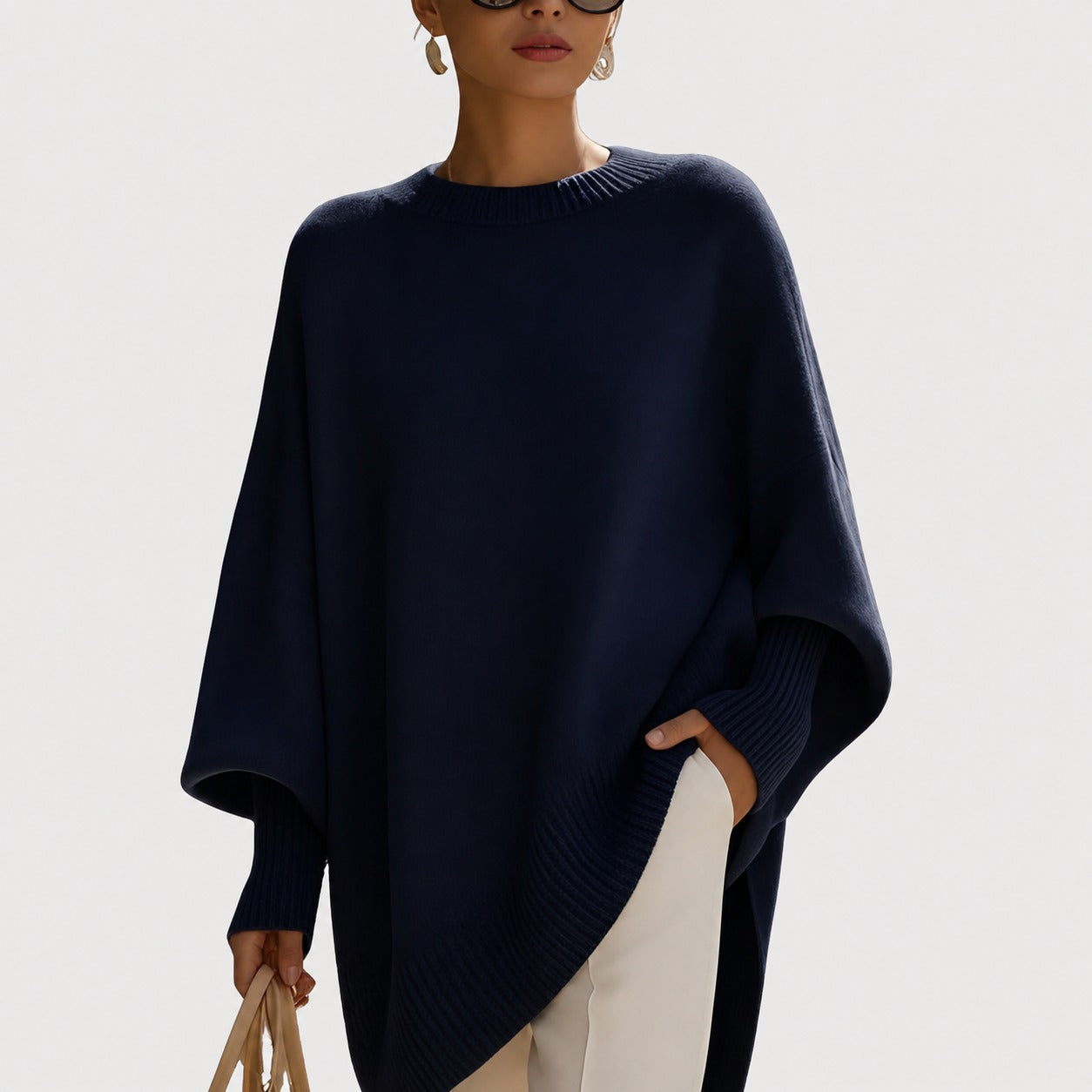 Pamella - Suéter oversize de moda para mujeres