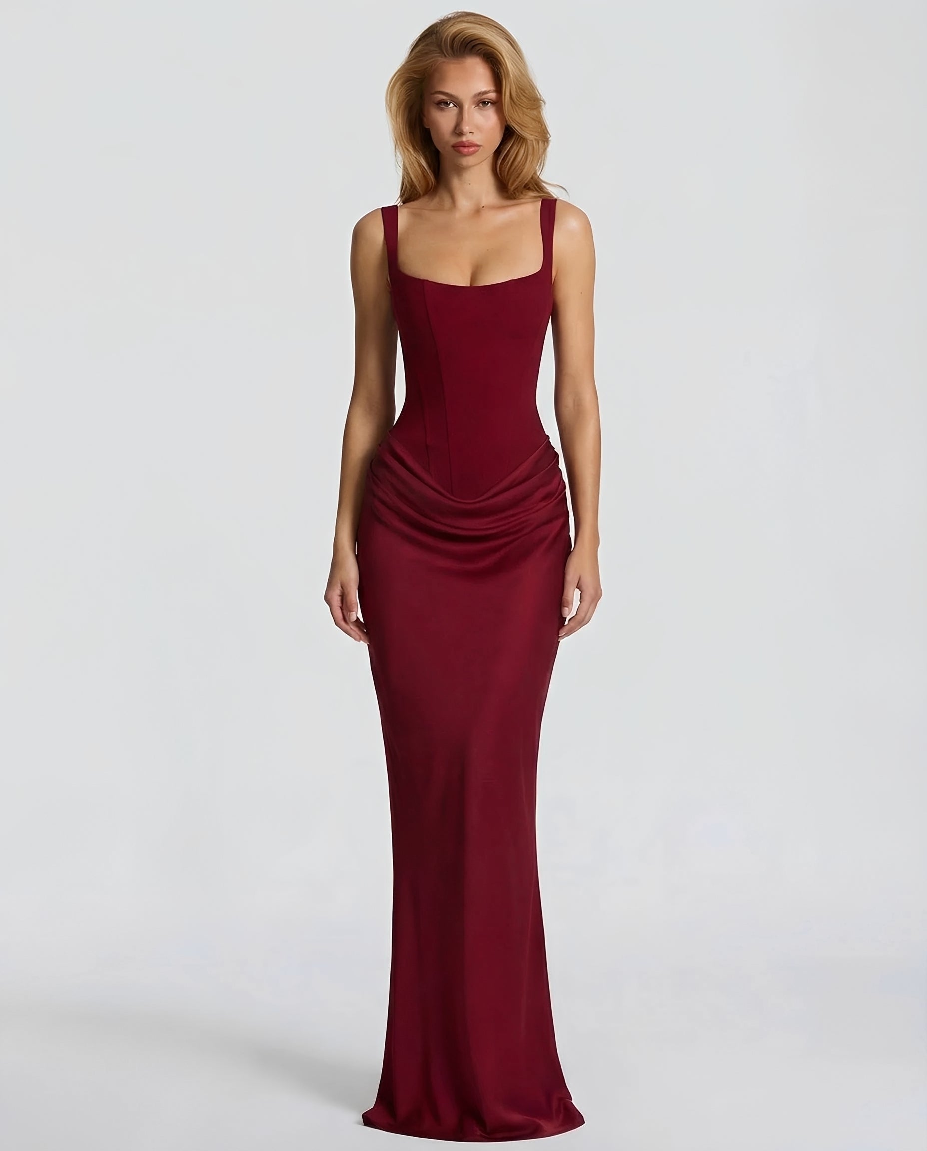 Dorsey - Vestido Maxi con Corsé Elegante