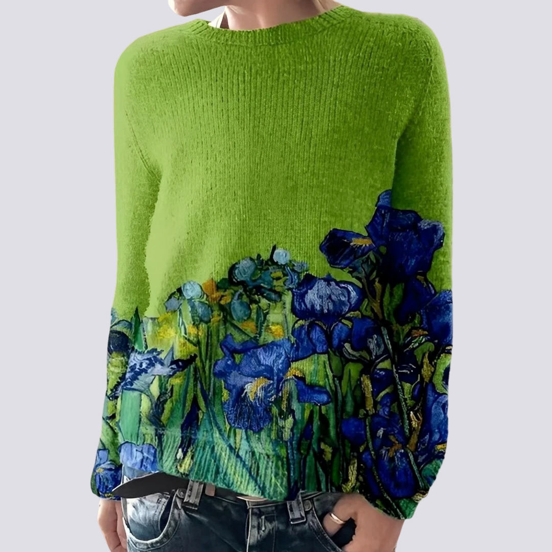 Liliane - Suéter de lana para mujeres para el invierno